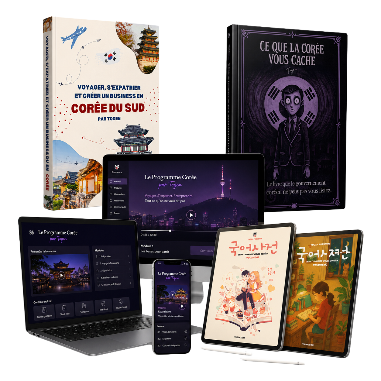 Pack Ultime Corée — Tous les produits Togen réunis